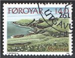 Faroe Islands Scott 33 Used